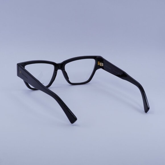 Bottega Veneta BV1288O 001 Eyeglasses Black Cat Eye 55mm Frame - Picture 7 of 10